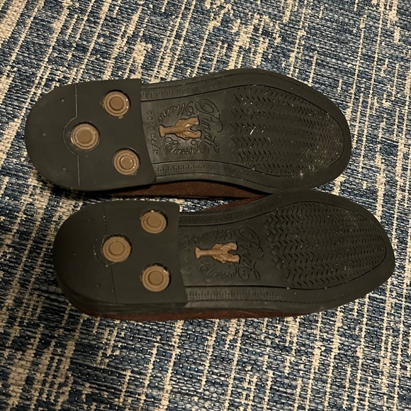 Johnston & Murphy chocolate suede loafers - size 10 - Picture 5 of 5